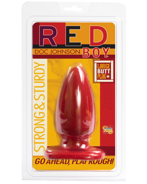 Doc Johnson Red Boy Buttplug 12,7 cm