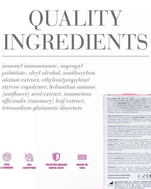 System JO For Her 12Volt Clitoris Gel 10 ml