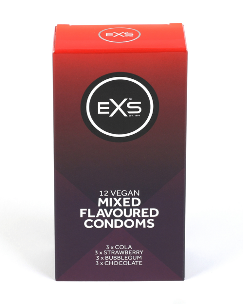 EXS Mixed Flavored Condooms 12 Stuks