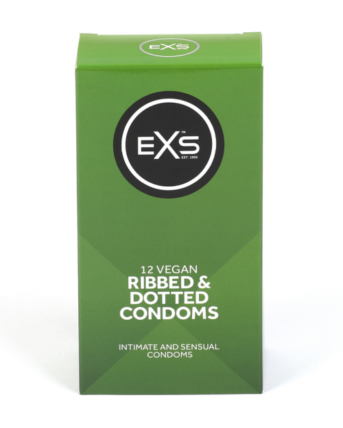 EXS Ribbed&Dotted Condooms 12 Stuks