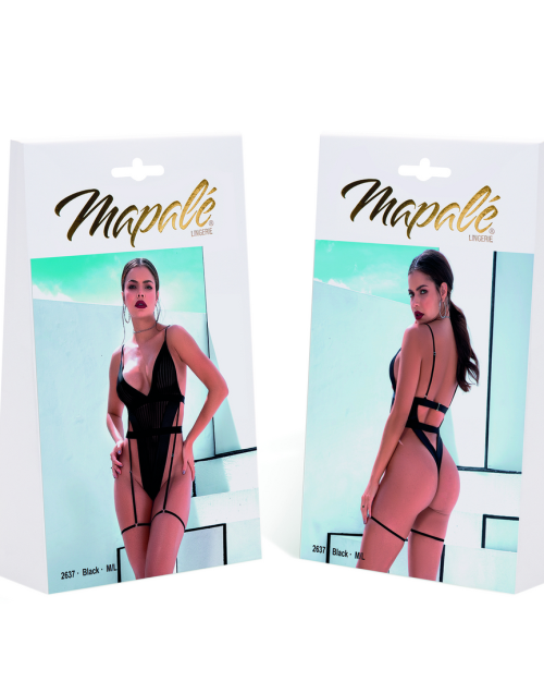 Mapalé Truly Bodysuit Zwart 1/2X