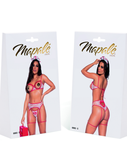 Mapalé Kinky Verpleegster Kostuum S