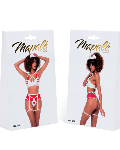 Mapalé Sexy Verpleegster Kostuum 1/2X