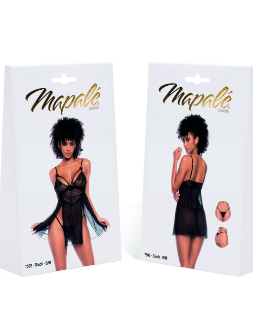 Mapalé Spice Babydoll Zwart L/XL