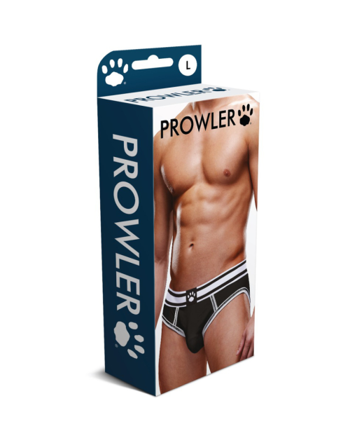 Prowler Open Brief Black/white L
