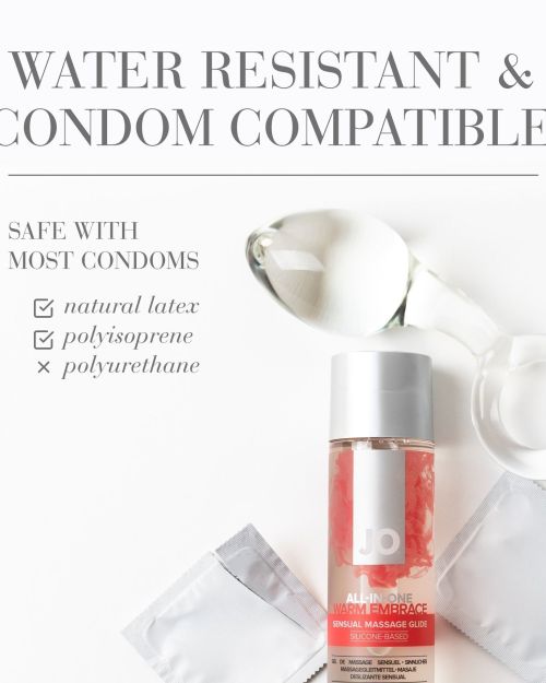 System JO All-in-One Sensual Massage Glijmiddel Verwarmend 120 ml