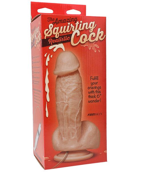 Doc Johnson The Amazing Squirting Realistic Cock 18 Cm