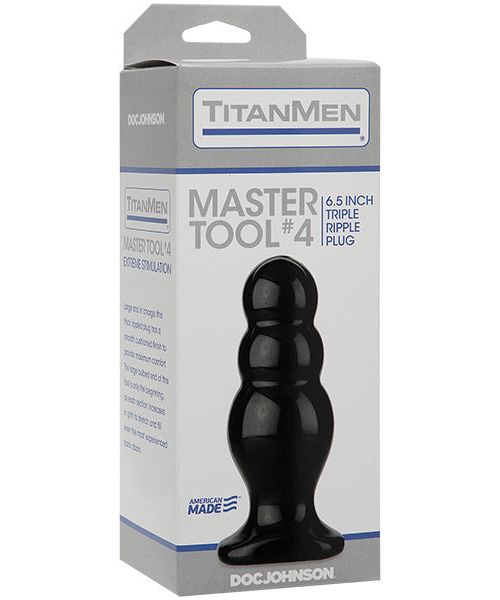 Doc Johnson TitanMen Master Tool #4 Buttplug 15 cm