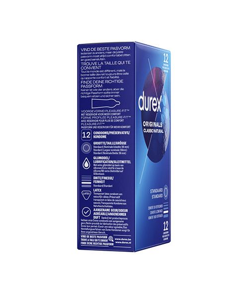 Durex Classic Natural Condooms 12 stuks