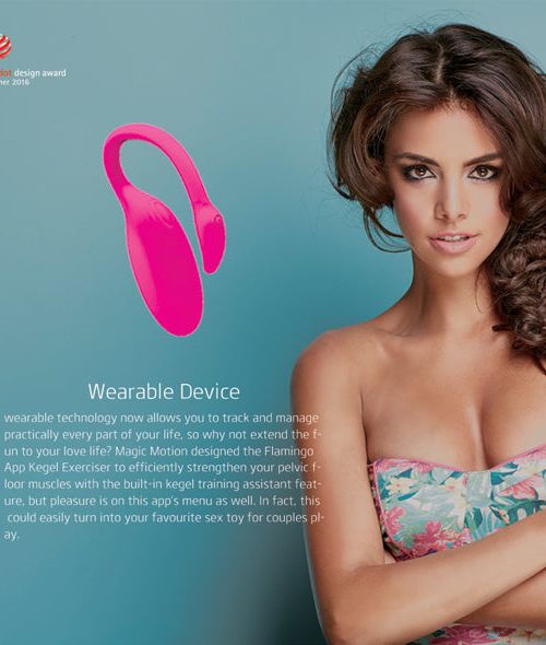 Magic Motion Flamingo Vibrerende Eitje Met App