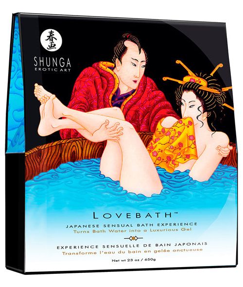 Shunga Lovebath Badgel 650 gr Dragon Fruit