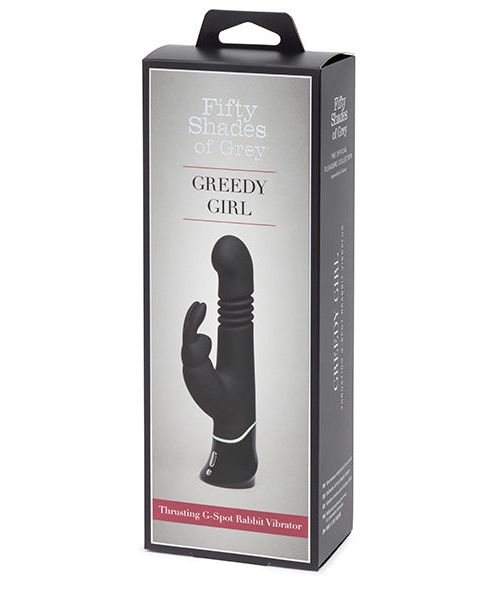 Fifty Shades of Grey Greedy Girl Stotende G-Spot&Rabbit Vibrator 24 cm