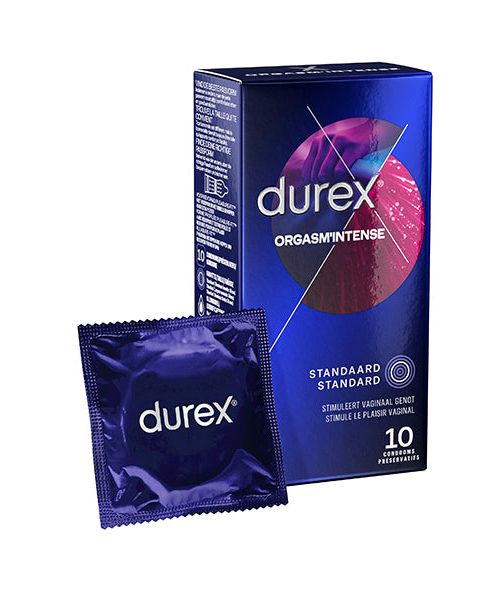 Durex Orgasm’Intense Condooms 10 Stuks