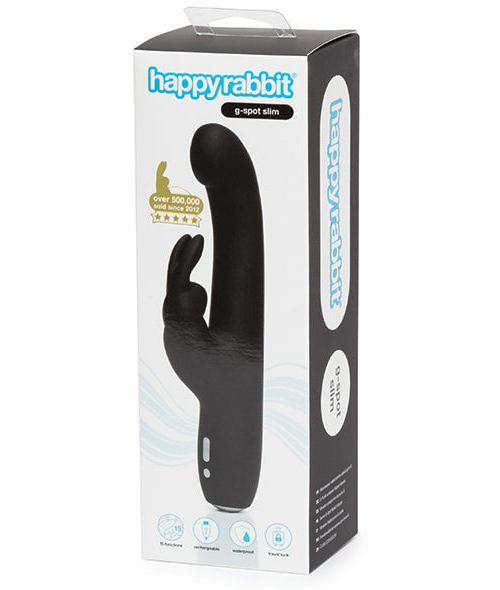 Happy Rabbit Slimline G-Spot Rabbit Vibrator 20 cm
