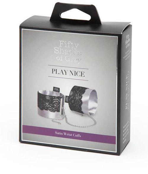 Fifty Shades of Grey Play Nice Satijnen Handboeien