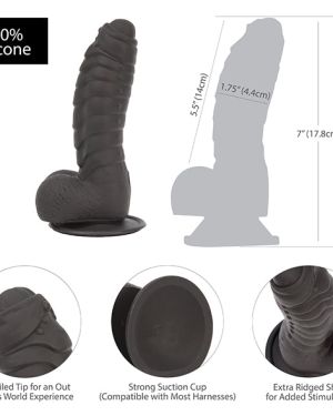 Addiction Ben Dildo Zwart 18 cm