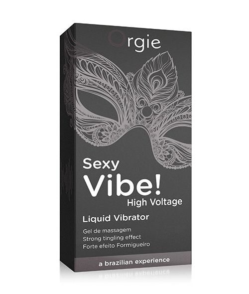 Orgie Sexy Vibe! High Voltage Liquid Vibrator 15 ml