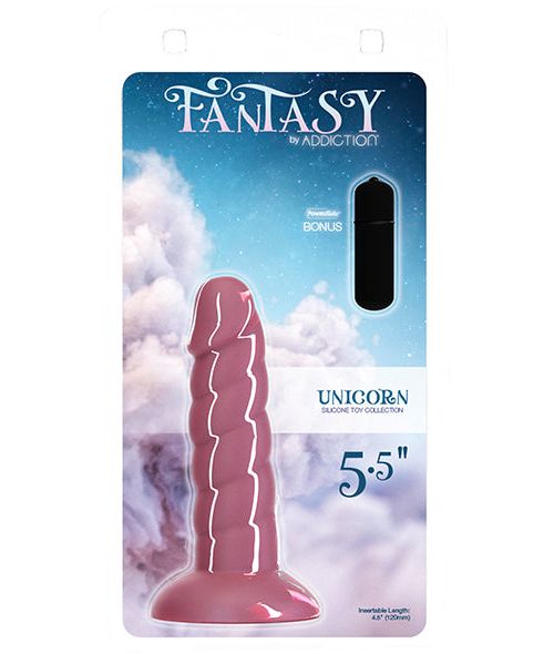 Addiction Fantasy Unicorn Dildo Met Zuignap 14 cm
