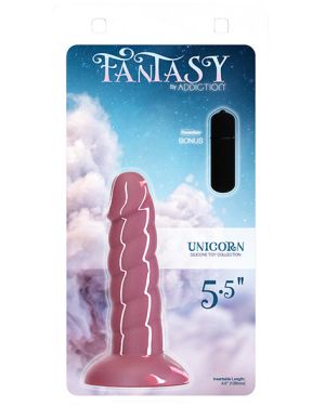Addiction Fantasy Unicorn Dildo Met Zuignap 14 cm