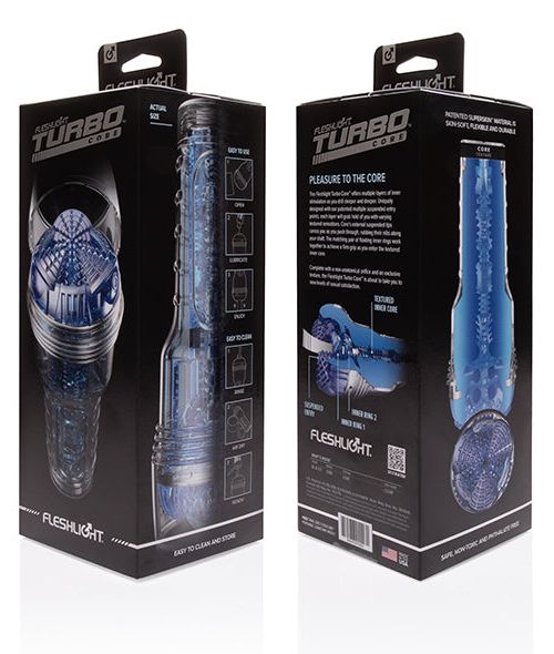 Fleshlight Turbo Core Blue Ice Masturbator Mond
