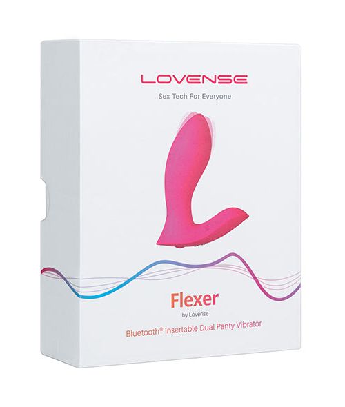 Lovense Flexer Dual Panty Vibrator Met App 10 cm