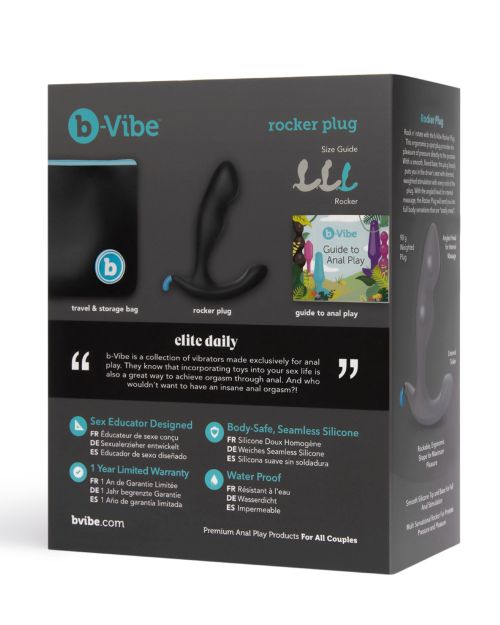 B-Vibe Rocker Prostaat Stimulator 12 cm