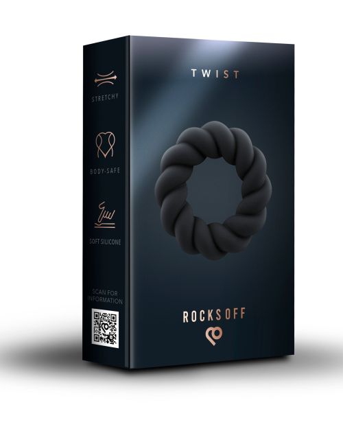 Rocks Off Twist Cockring