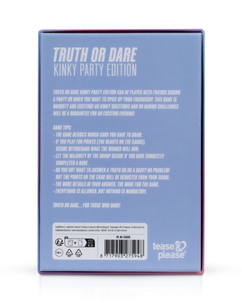 Tease&Please Truth Or Dare Kinky Party Edition