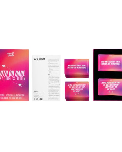 Tease&Please Truth Or Dare Kinky Edition Voor Koppels