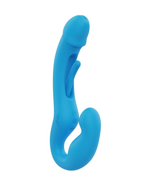 HoneyPlayBox Harmony Duo Vibrator Met App 24 cm Blauw