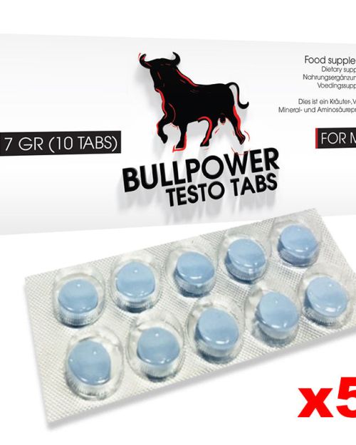 Erovibes Bull Power Testo Tabs Erectiepillen 10 stuks