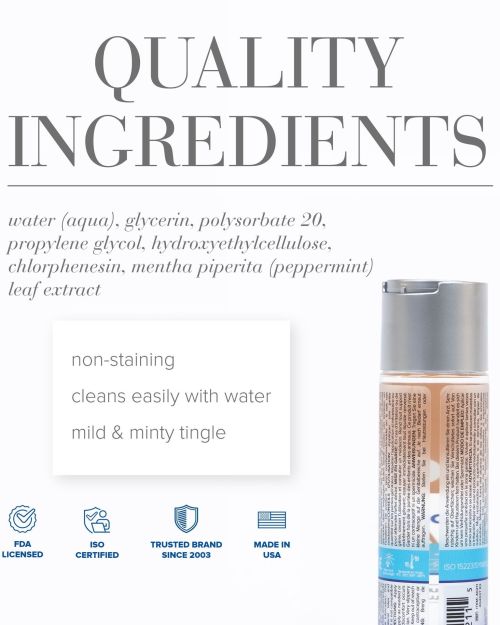 System JO H2O Anaal Glijmiddel Waterbasis Verkoelend 120 ml