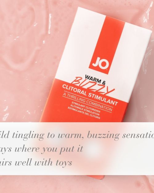 System JO For Her System JO For Her Warm&Buzzy Stimulerende Clitoris Gel 10 ml