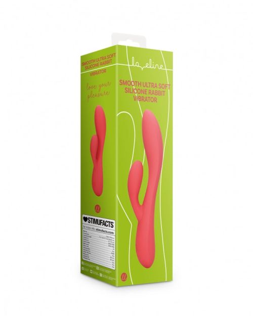 Loveline Smooth Ultra Soft Rabbit Vibrator 20 cm