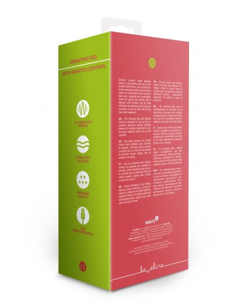 Loveline Vibrerend Eitje Rood