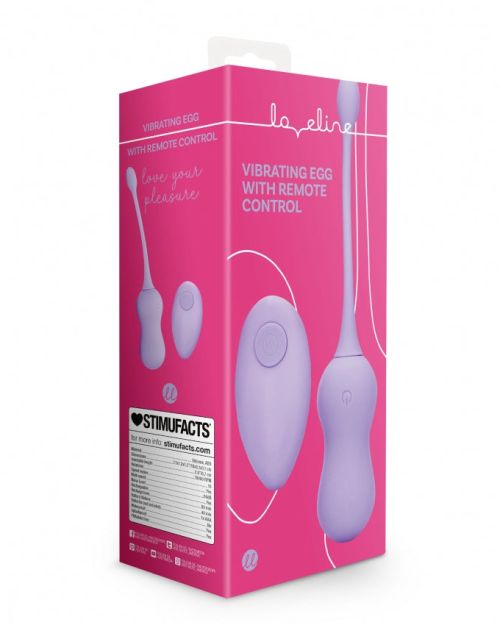 Loveline Vibrerend Eitje Paars