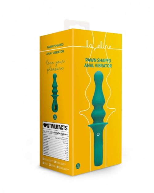 Loveline Pawn Shaped Anale Vibrator 16 cm
