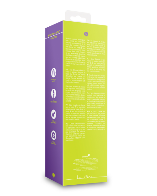 Loveline G-Spot Vibrator Lime Passion 20 cm