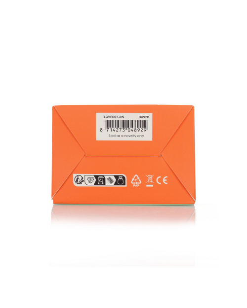 Loveline Rabbit Vibrator Misty Green 21 cm