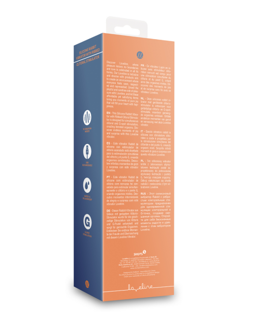 Loveline Rabbit Vibrator Glazed Carrots 21 cm