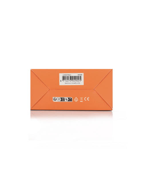 Loveline Vibrerende Buttplug Licorice Black 12 cm