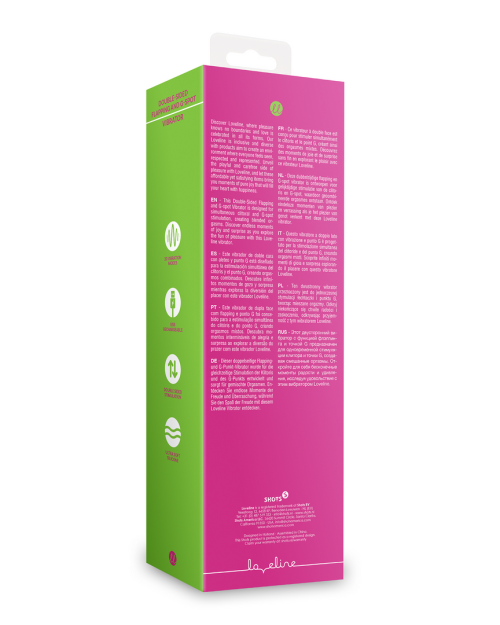 Loveline Double Sided G Spot Vibrator 24 cm