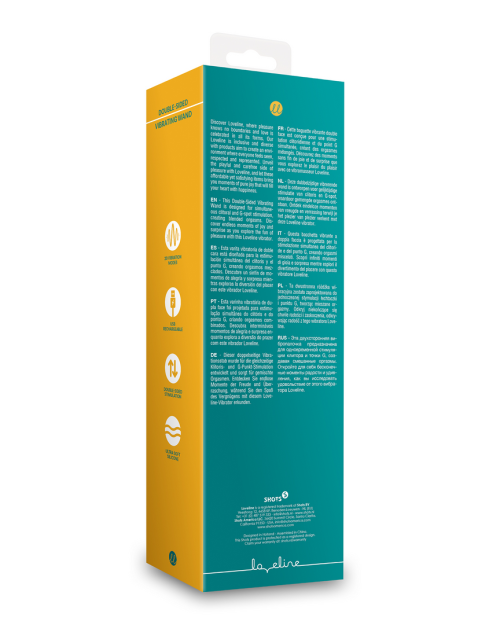 Loveline Double Sided Wand Vibrator 24 cm