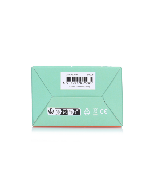 Loveline Rabbit Vibrator Ceramic Peach 22 cm