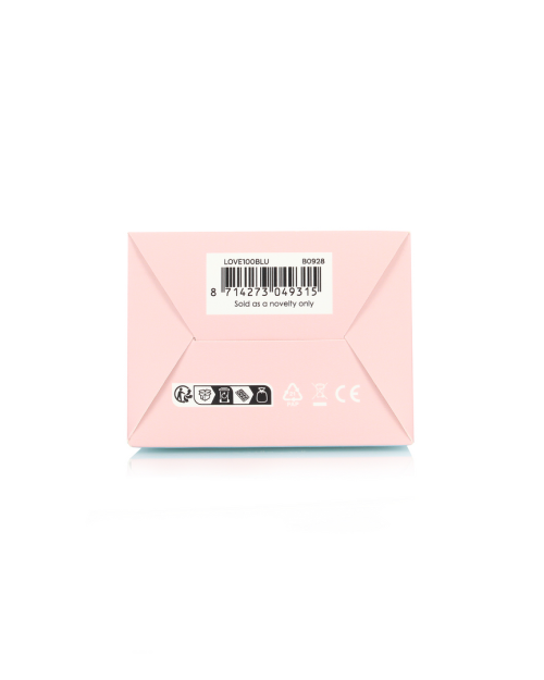 Loveline Pulse Wave Clitoris Vibrator Arctic Blue 8 cm