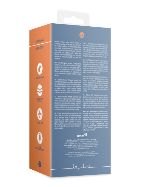 Loveline Mini Wand Vibrator 14 cm