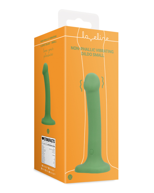 Loveline Vibrerende Dildo Forest Green 16 cm