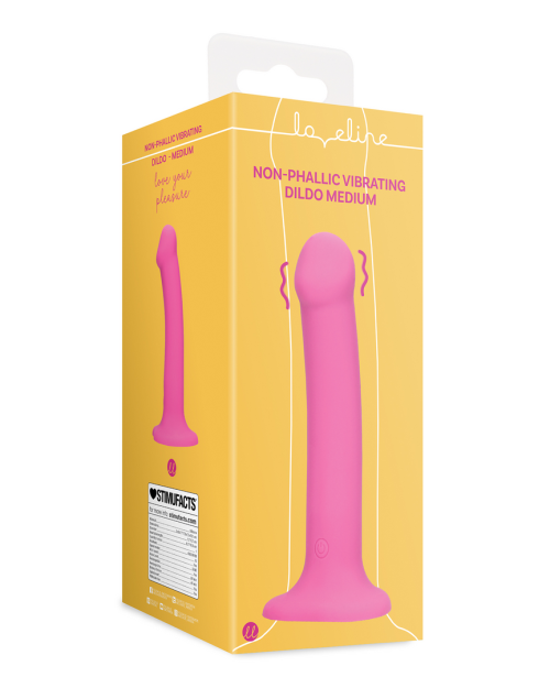 Loveline Vibrerende Dildo Powerful Pink 18 cm