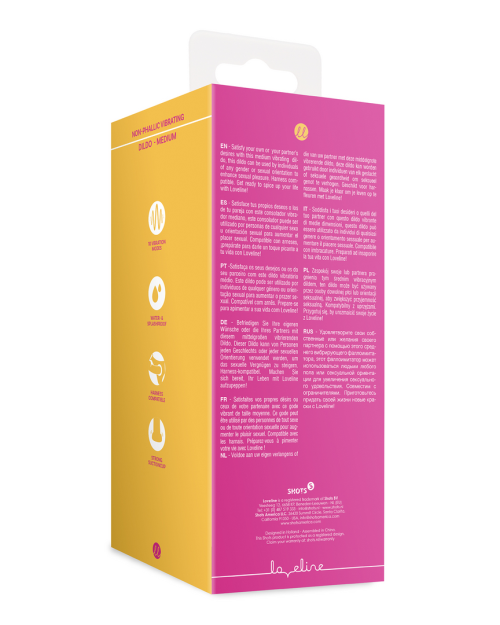 Loveline Vibrerende Dildo Powerful Pink 18 cm