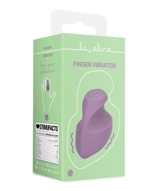 Loveline Vinger Vibrator Mystic Purple 5 cm